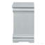 Table de chevet 2 tiroirs Platinum