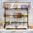 Adjustable Over Sink Dish Drying Rack For Space-Saving Kitchen Storage