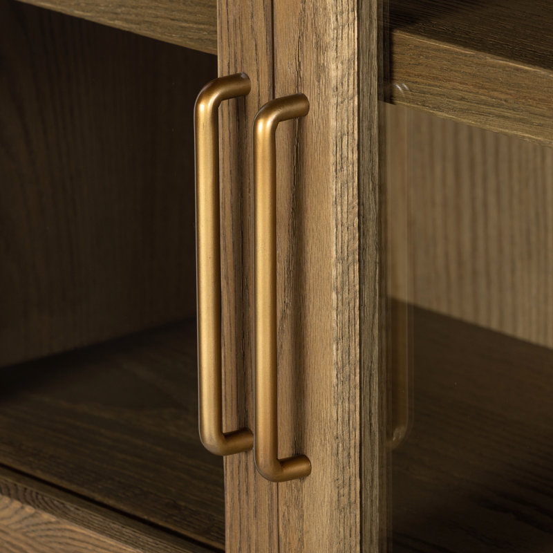 Tolle Display Cabinet, Brown
