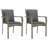  Garden Dining Set Grey