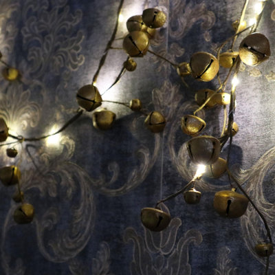 35cm Lighted Faux Garland with Lights