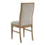 Chaise d'appoint rembourrée Dreydon Barley (ensemble de 2)