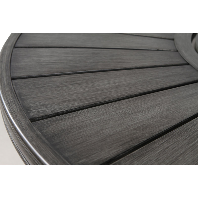 25 H X 52 W Propane Outdoor Fire Pit Table, Gray