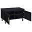 Clackamas Smoked Oak 2-Door Storage Bench-1432097410