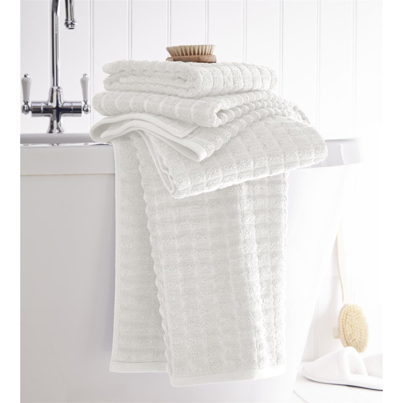 Fralish Plush Ribbed Mulit-Size Set, White