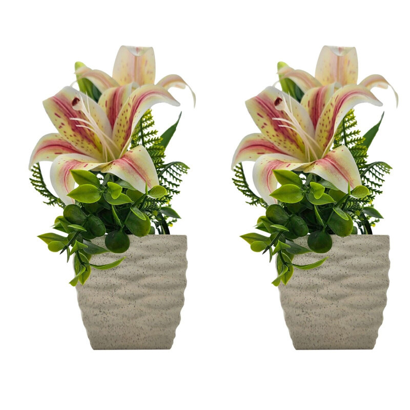 Nevaeha Table Vase, Light Pink, 27cm H x 30cm W x 20cm D