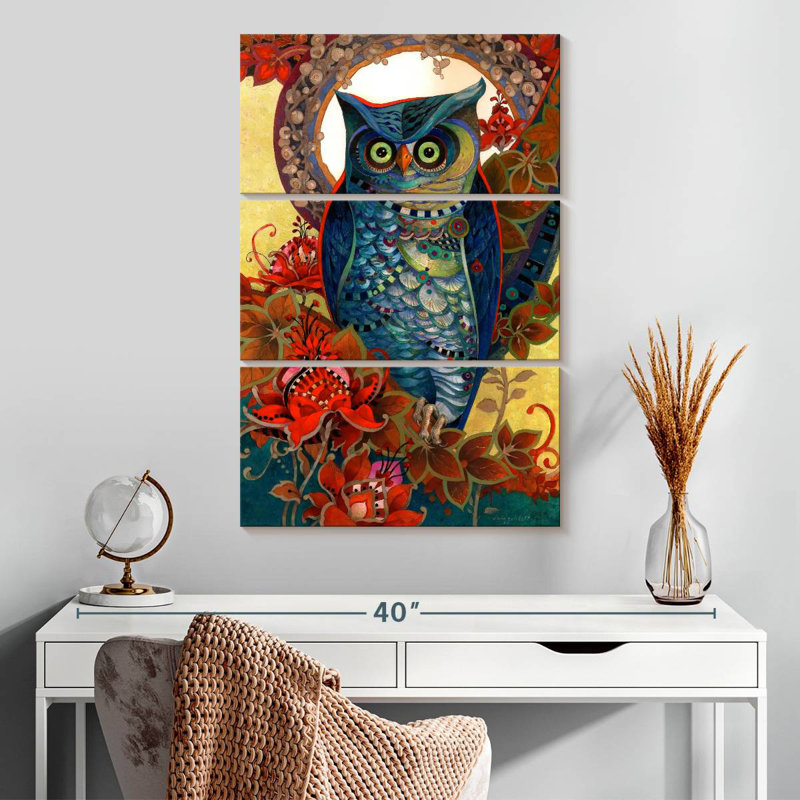 Brampt Owl Hoot, 32" H x 20" W