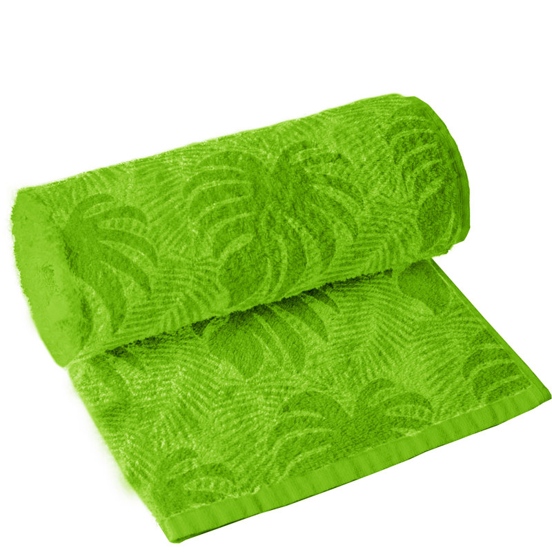 Aine Fun Embossed Beach Towel 75x150, Green