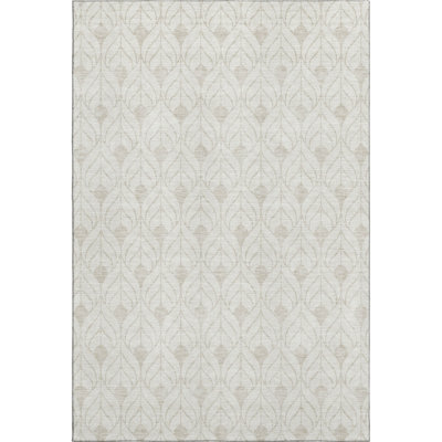 Premium Machine Washable Prisco Ivory Rug