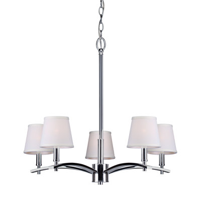 Norvelt 5 - Light Dimmable Chandelier