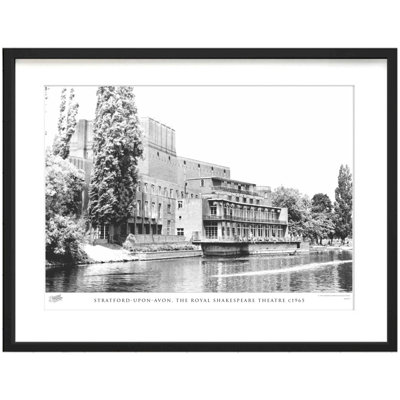 Stratford-Upon-Avon, The Royal Shakespeare Theatre C1965 - Single Picture Frame Print