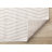Cano Intricate Looped Trellis White Area Rug-1350516257