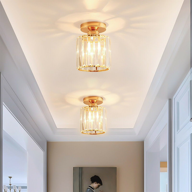 Lustre moderne en cristal