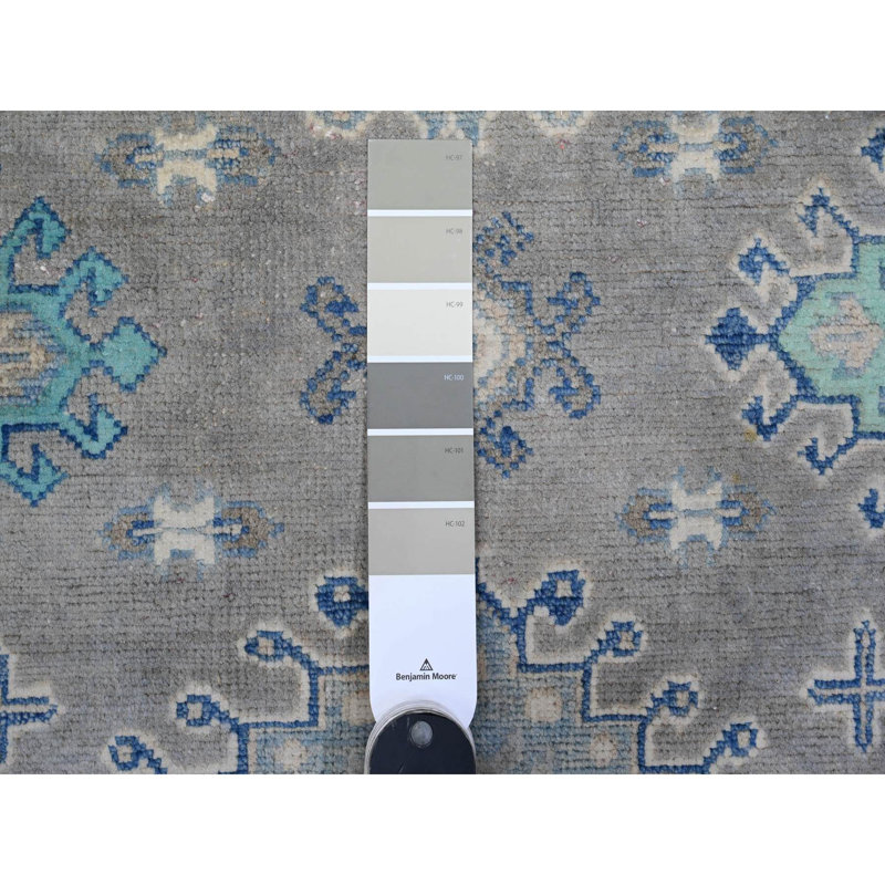 Tapis oriental fusion Kazak 8 pi 2 po x 11 pi 5 po