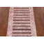 Tapis rayé abstrait moderne 3 x 5