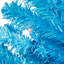 Pre-Lit Medium Pine Artificial Christmas Tree - Sky Blue - Clear Lights-1298261549