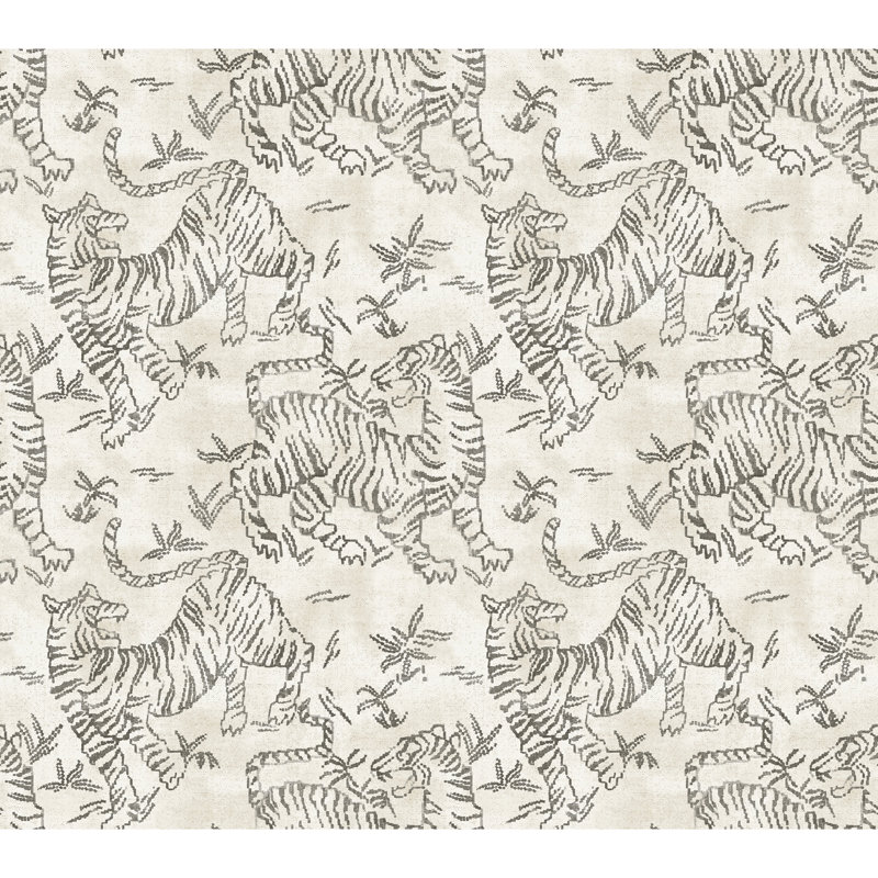 Abstract Wallpaper Roll, White