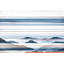 « hidden blue montagnes », impression sur bois-1694486679