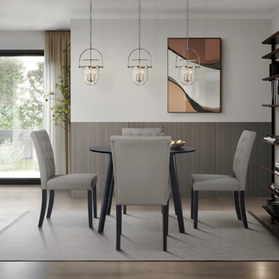 Asuncin 4 - Person Four Leg Dining Set