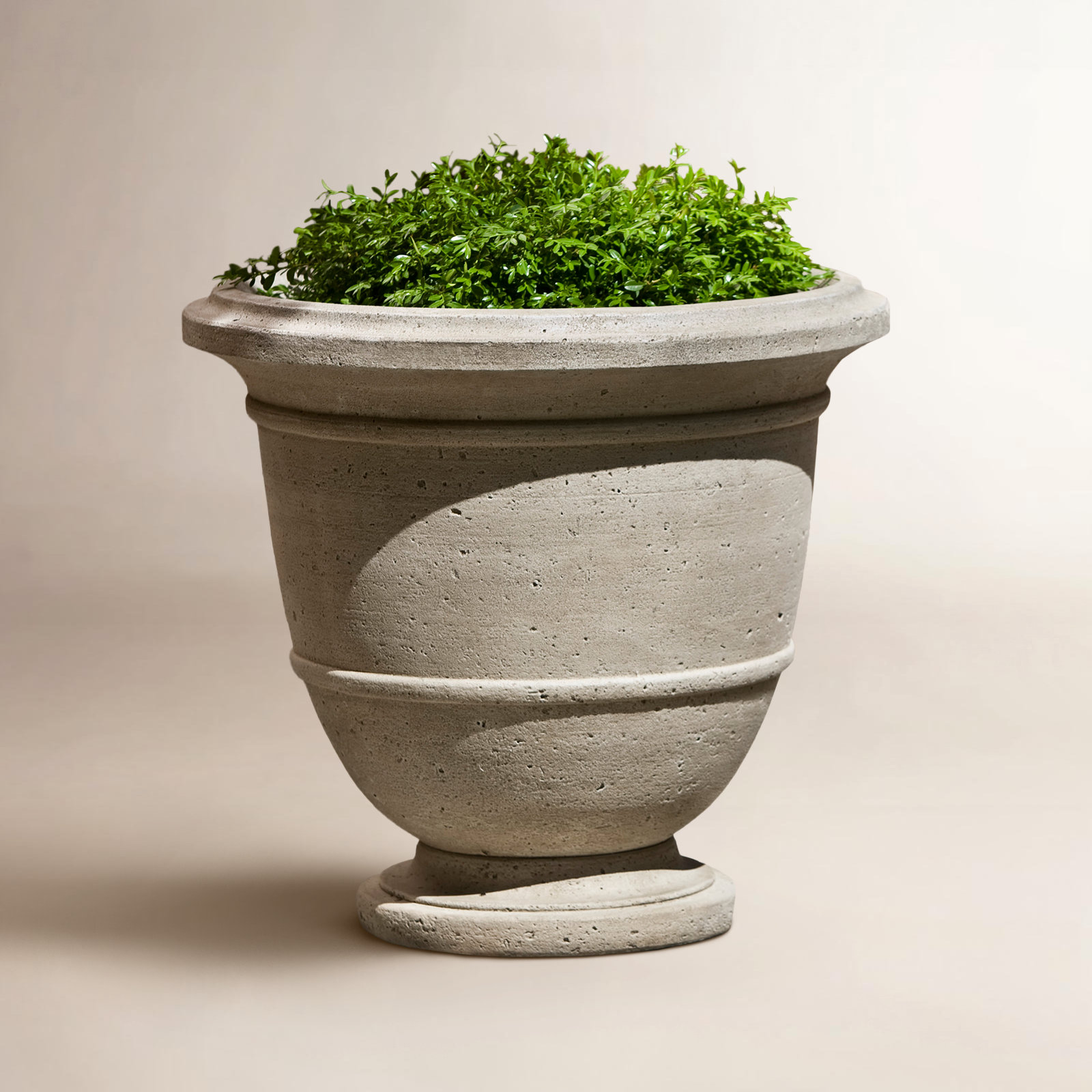 Relais 24" Urn Planter, Natural, 17.25" H x 19" W x 19" D