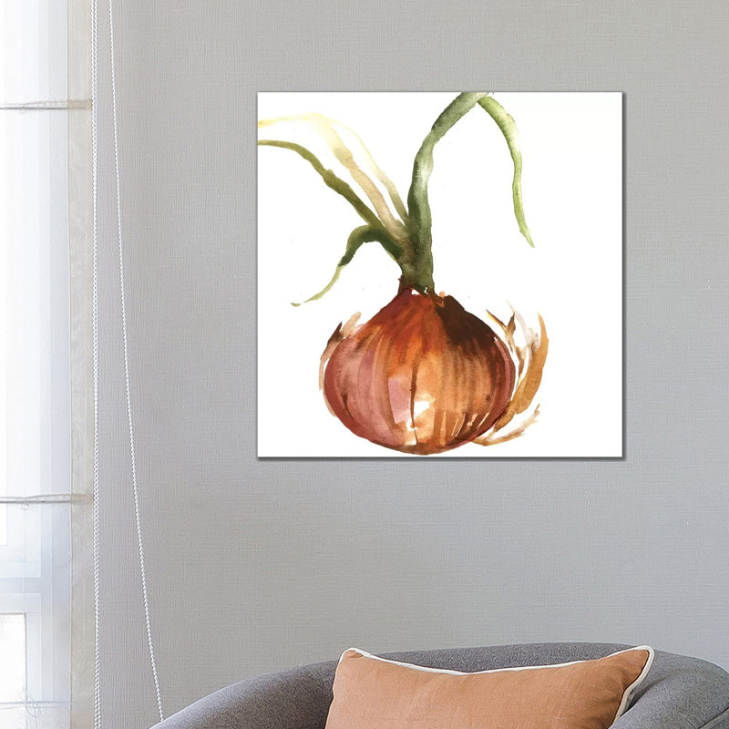 Onion 1 Piece Wrapped Canvas Painting, 66.04 cm H x 66.04 cm W x 3.175 cm D