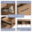 Base de meuble-lavabo double Nyrith