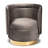 Krishaun Velvet Swivel Barrel Chair-1150421158
