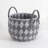 Bungalow Rose Fabric Laundry Storage Basket Organizer Bin with Handles