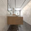 Ensemble de meuble-lavabo mural simple 67 po Moreno Bailey-87461408