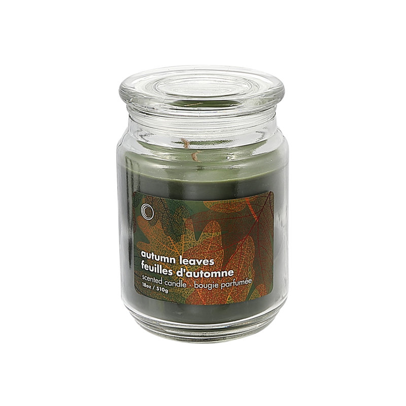 Autumn Leaves Scented Jar Candle