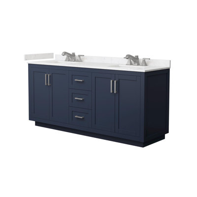 Miranda 72" Freestanding Double Bathroom Vanity