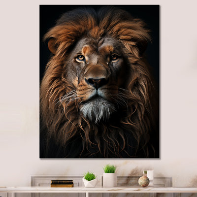 Lion Regal King Portrait " Lion Regal King Portrait "