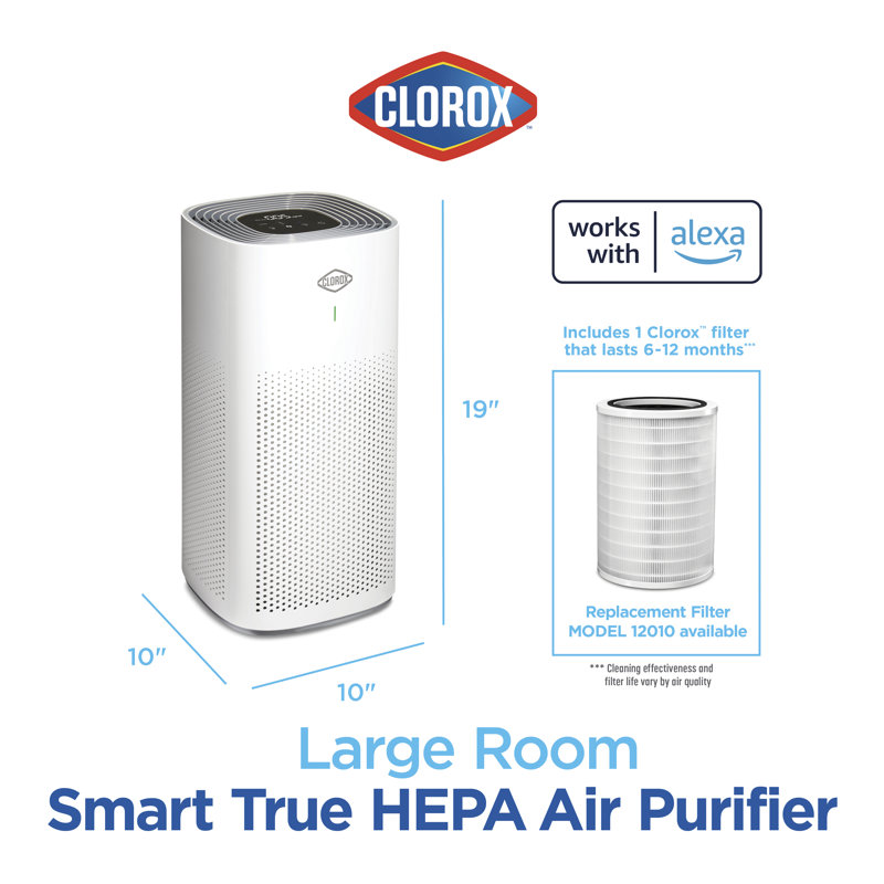 Purificateur d'air HEPA Clorox