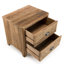 Carruthers 55.5cm W Solid Wood Bedside Table