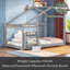 Lit simple en bois, lit simple en bois avec tablette, pas de sommier-1016921426