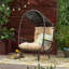 Chaise Cozy Basket pour utilisation en terrasse