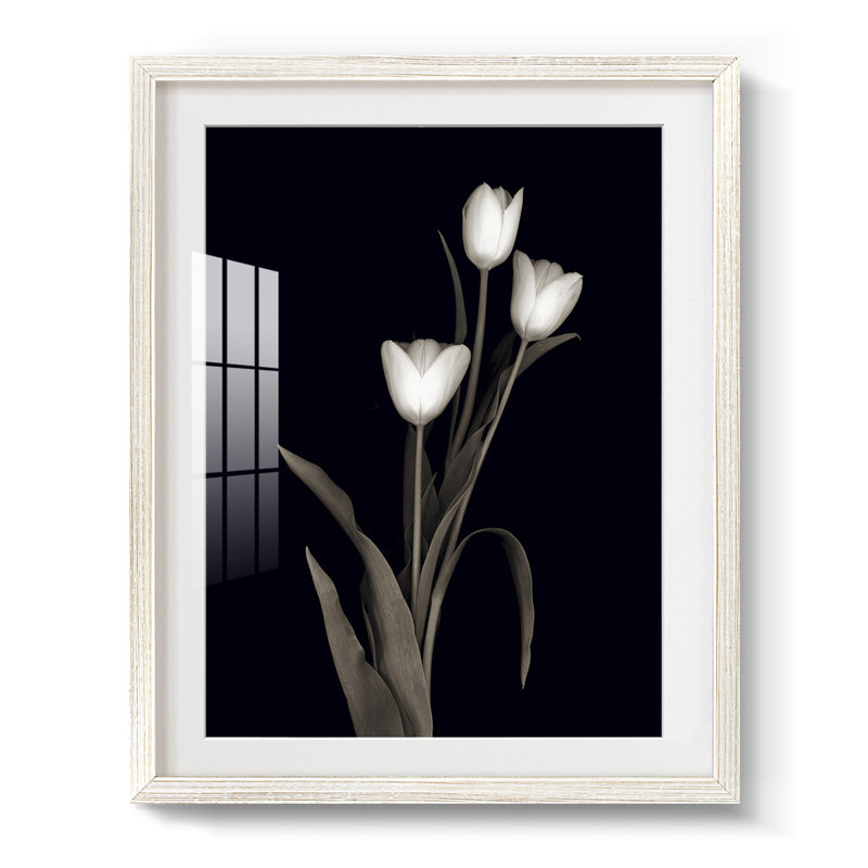 Lyna -Gallery Wrapped Canvas, 19.5" H x 16.5" W, White