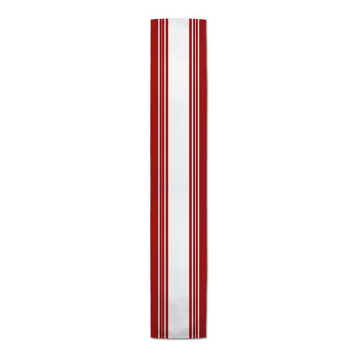 Breyana Rectangle Striped Polyester Table Runner