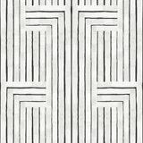 Chiseled -  Marble White Wallpaper