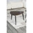 Nesting Tables 2Pc Set Metal And Solid Wood With Space Saving Design