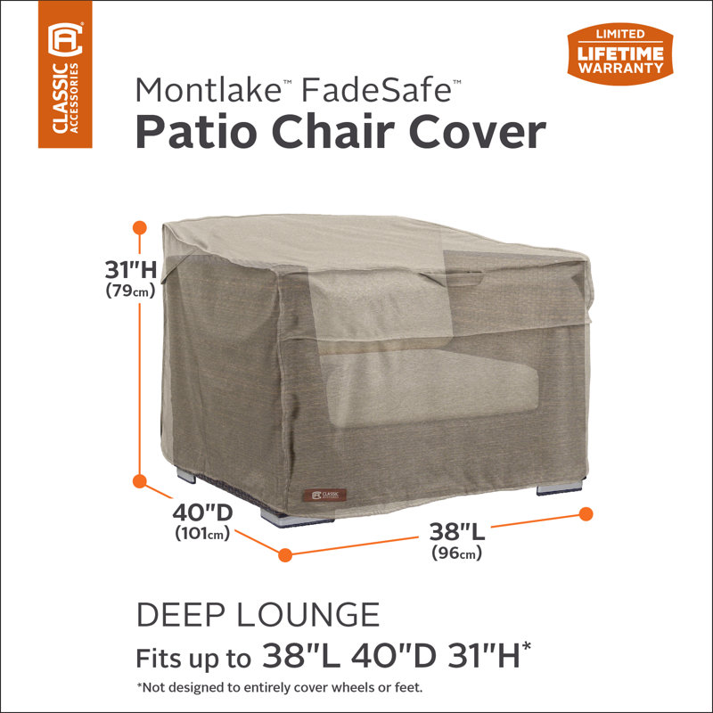 Searcy Outdoor Patio Chair Cover