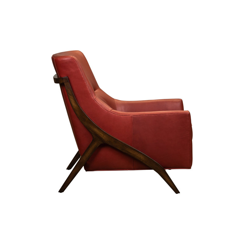 Anastasia Chair in Elate Lily, Anastasia Red