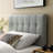 Lily Upholstered Fabric Headboard-114645075-114645082