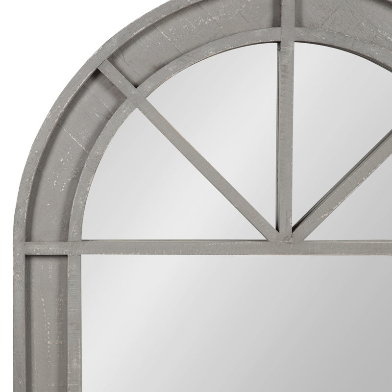 Miroir d'appoint Malakai, Gris
