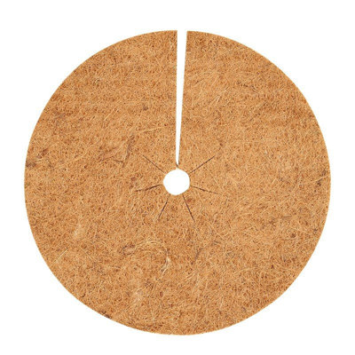 Rubberized coir mattress 1PCS Coconuts Mulching Disc Pot Covers Disc Mat  Protection Plant Cover