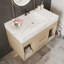 Ensemble de meuble-lavabo mural flottant 29,9 po-1436233335