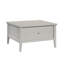 Table basse, finition GRIS CLAIR