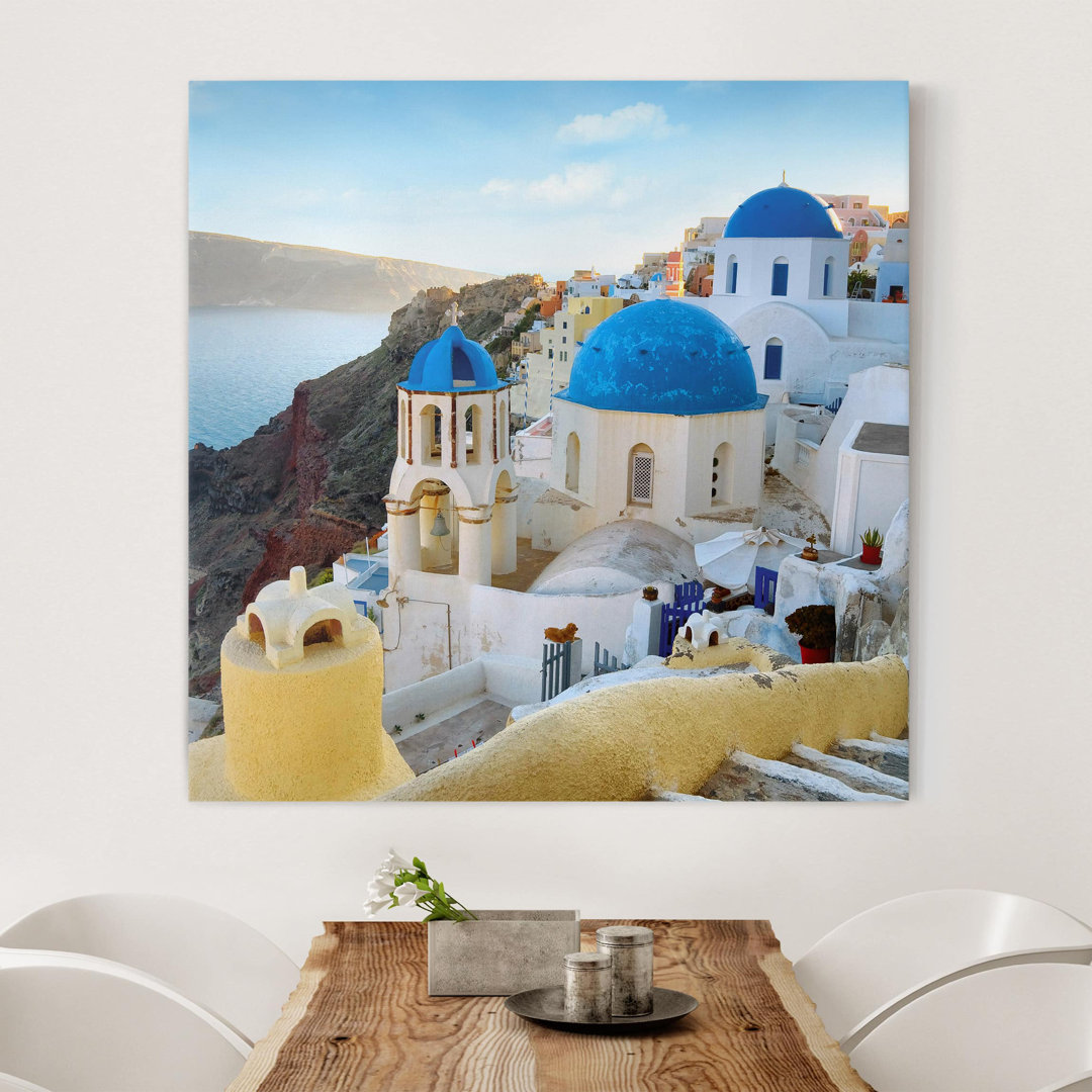 Leinwandbild Santorini