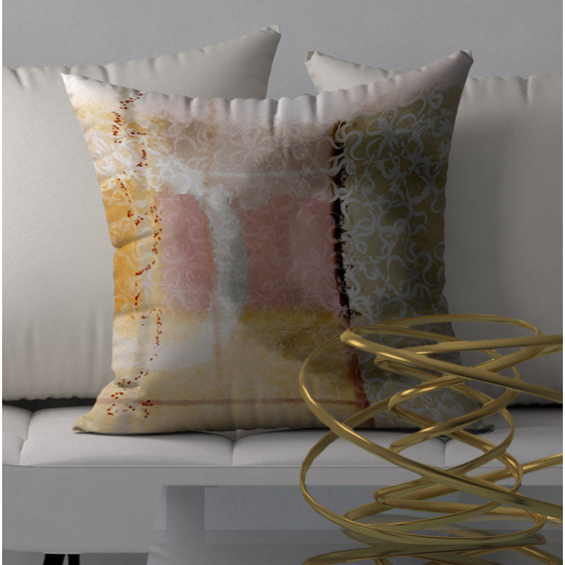 Reversible Throw Pillow, 20" x 20"