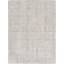 Berlin hand-tufted Leather/Viscose Silver/Ivory Area Rug